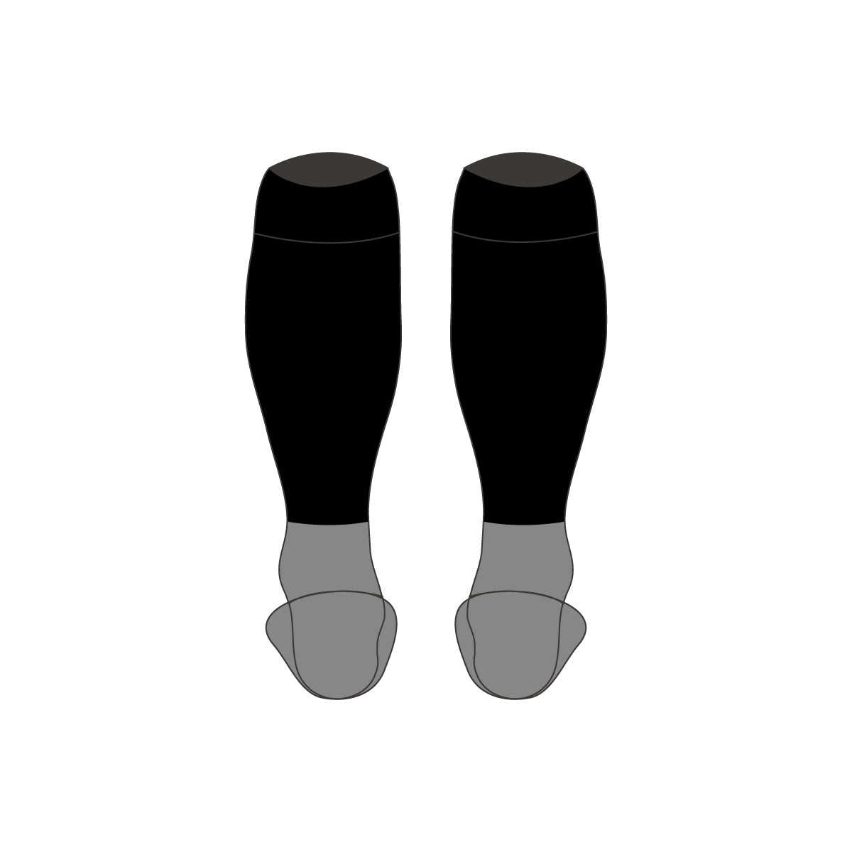 Footed Playing Socks