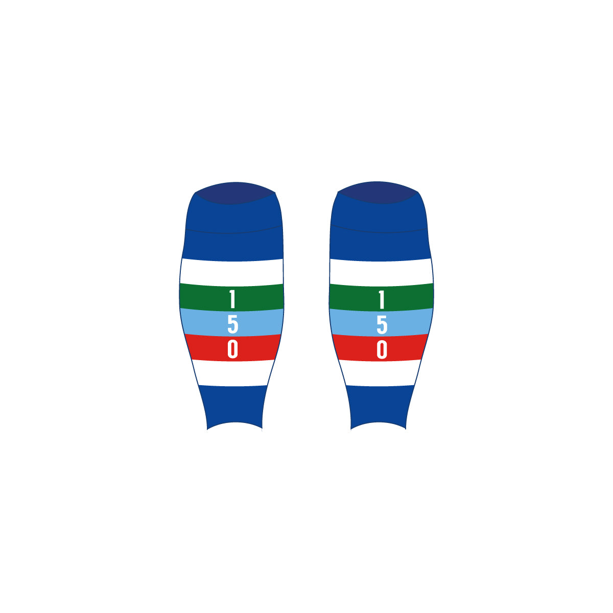 150th Match Footless Socks