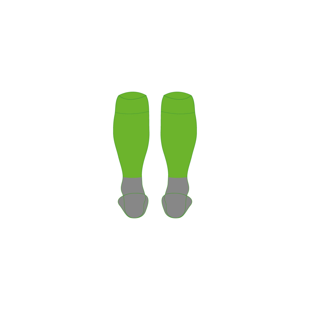Green GK Playing Socks