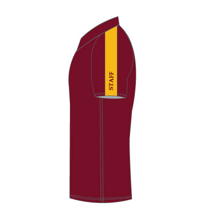 Staff Performance Polo - Maroon