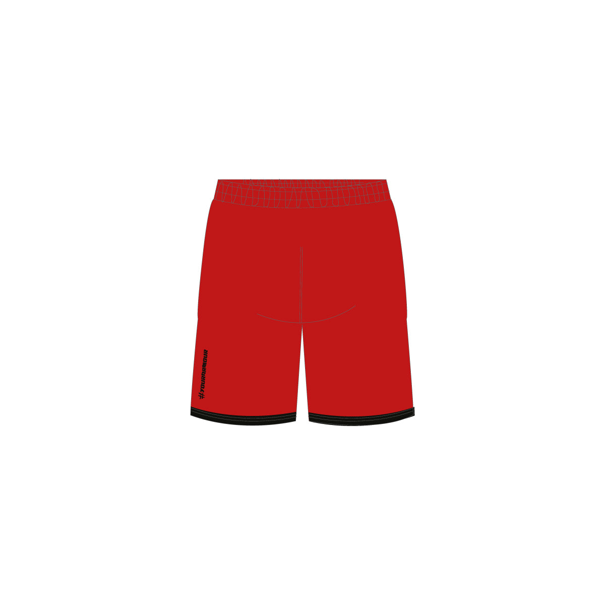 Red Playing Shorts