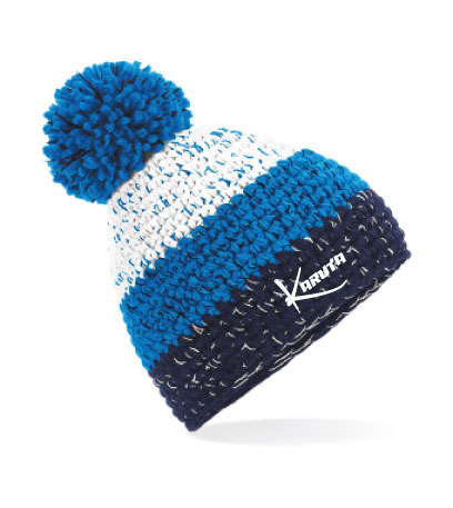 Hooped Bobble Hat