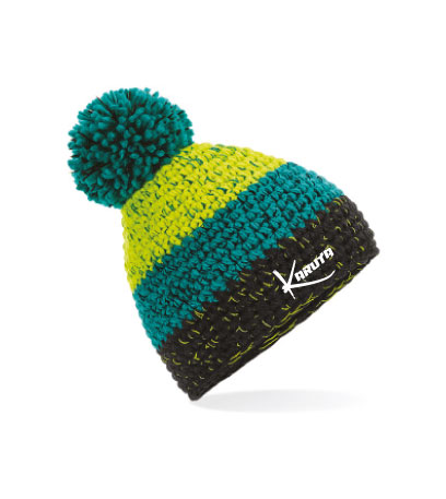 Hooped Bobble Hat
