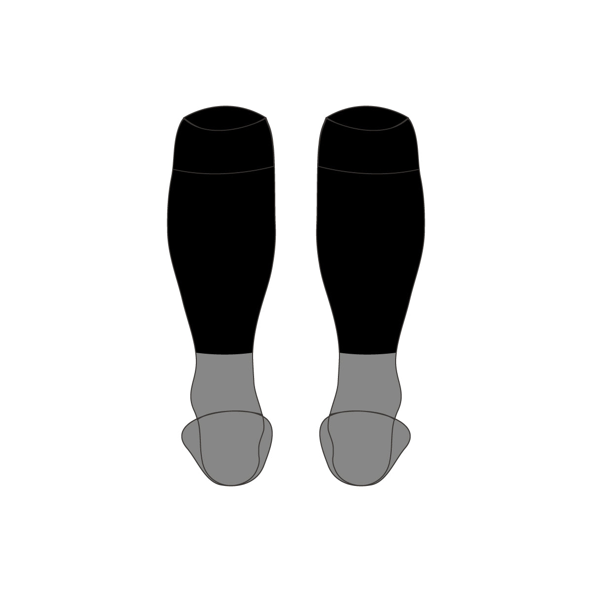 Footed GK Playing Socks