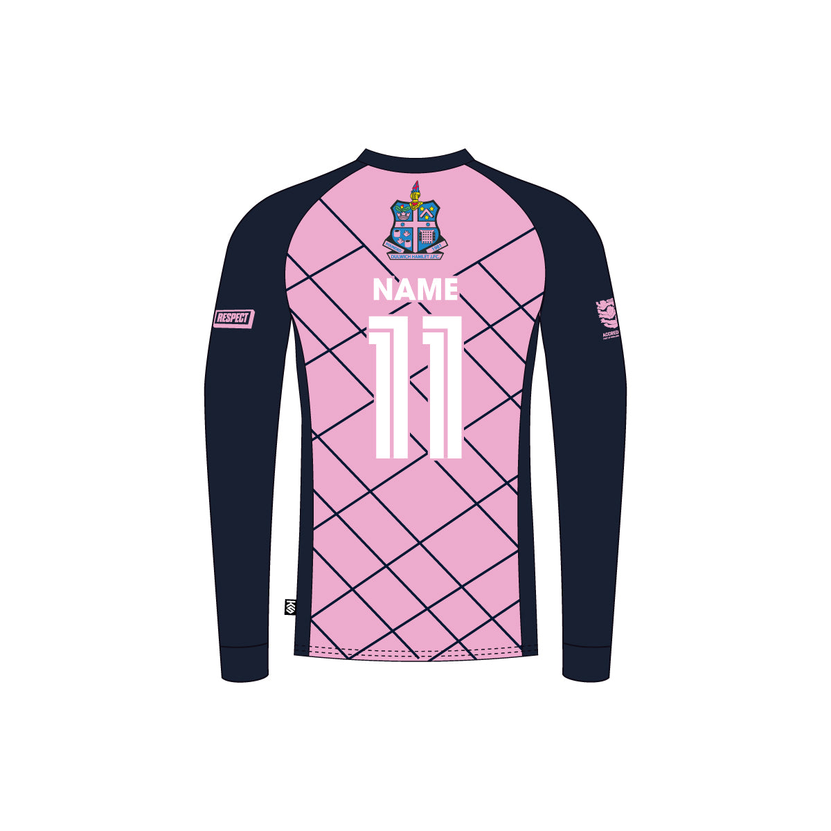 Long Sleeve Pink Training Shirt