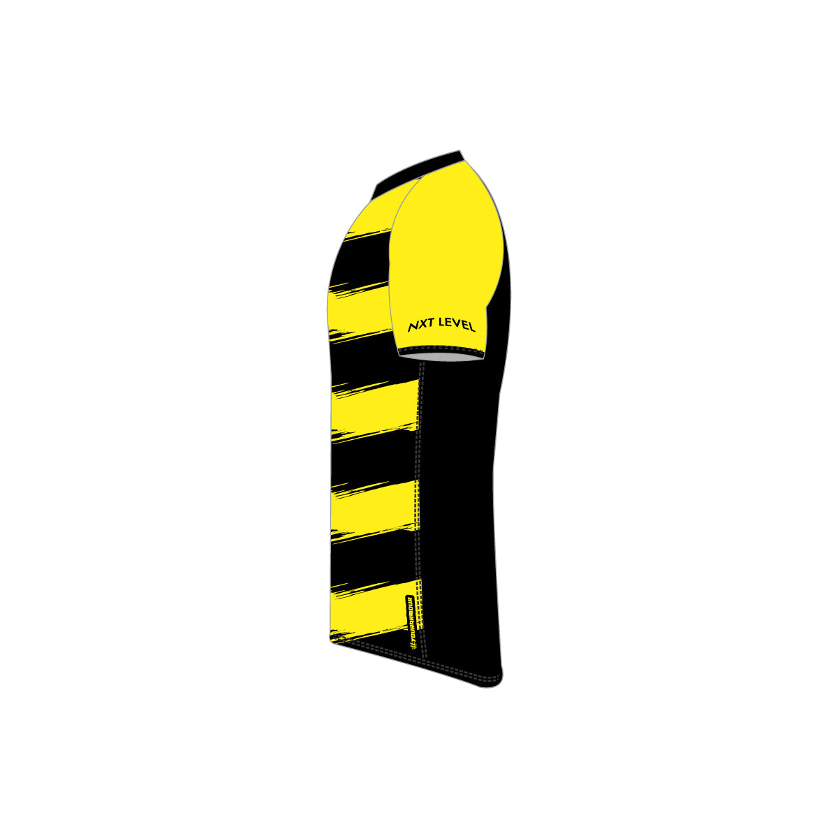 Yellow & Black Playing Shirt