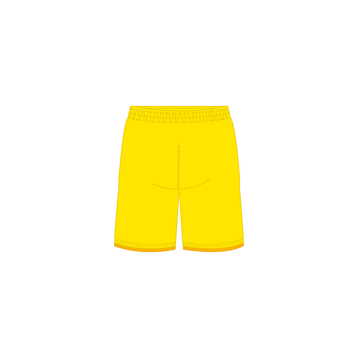 Yellow GK Playing Shorts