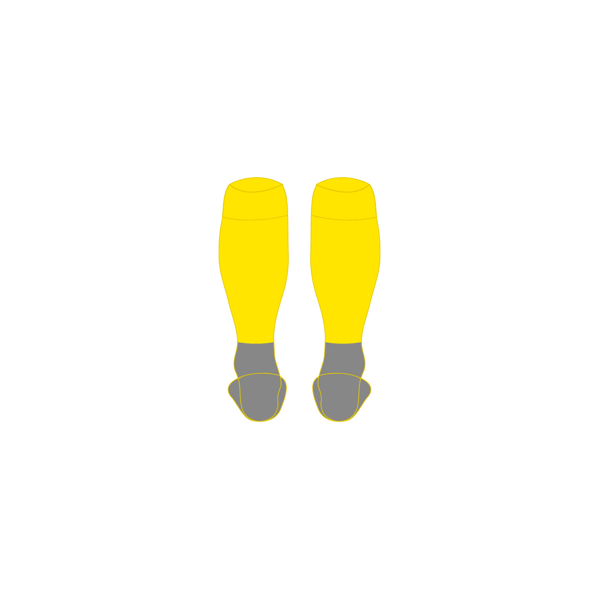 Yellow GK Playing Socks