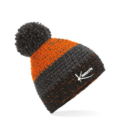 Hooped Bobble Hat